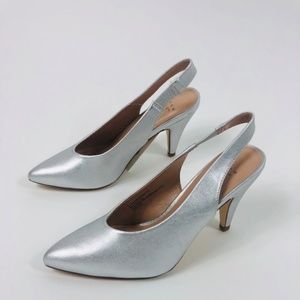 Women’s Sling Back High Vamp Heeled Pump